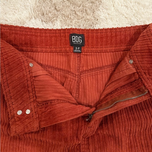 BDG Rust Corduroy Skirt - Picture 5 of 6